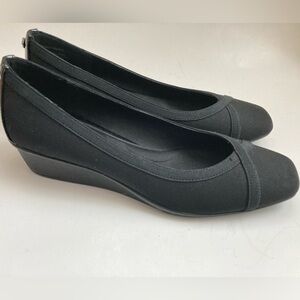 Ann Klein ballet flats shoes Ann Klein shoes classic shoes 1.5 inch wedge heel